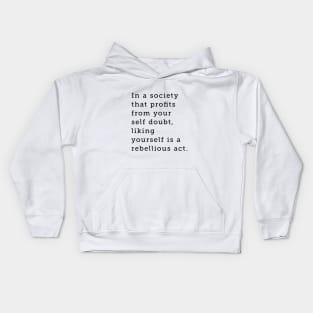 Rebellious Act Kids Hoodie